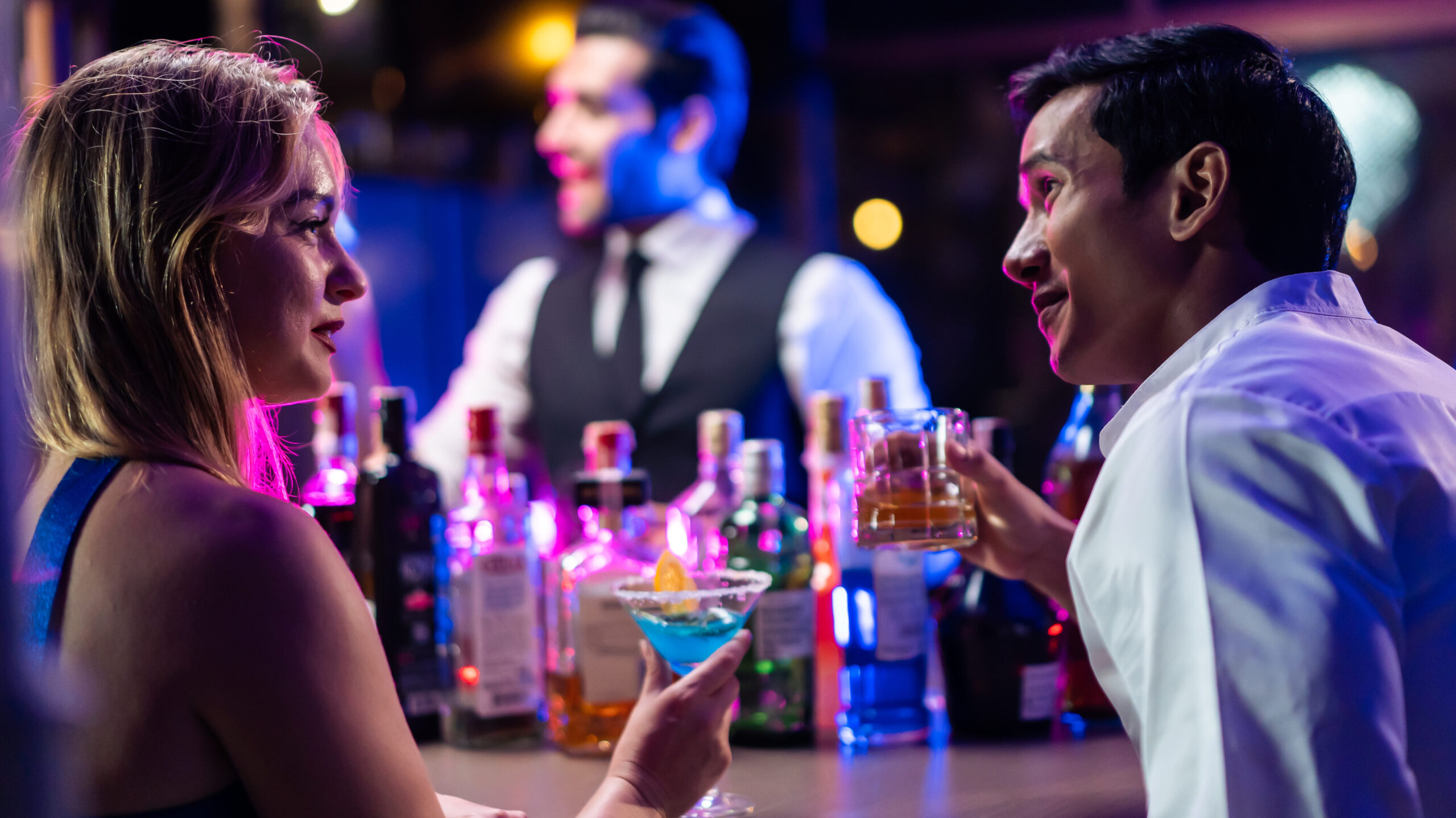 A bar is a smart location for vending machines